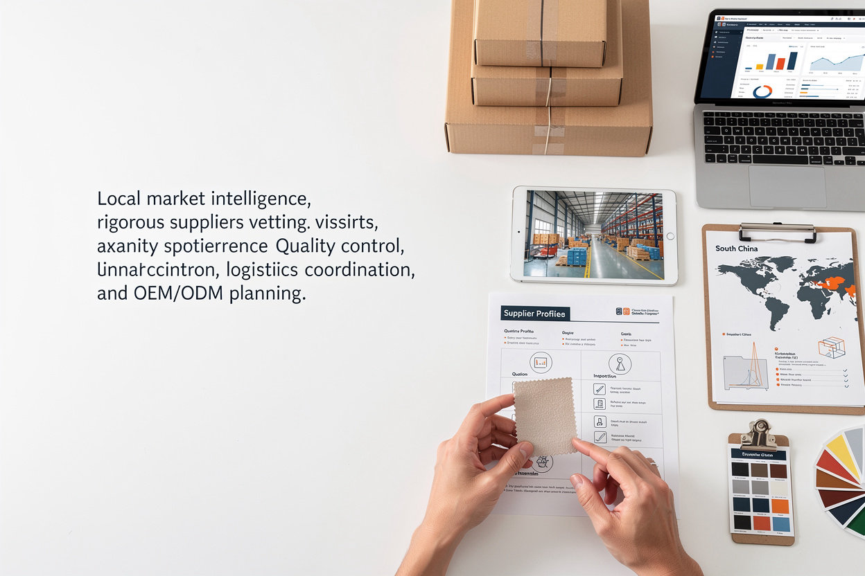 export & import china professional sourcing service with supplier verification and quality control in Guangzhou